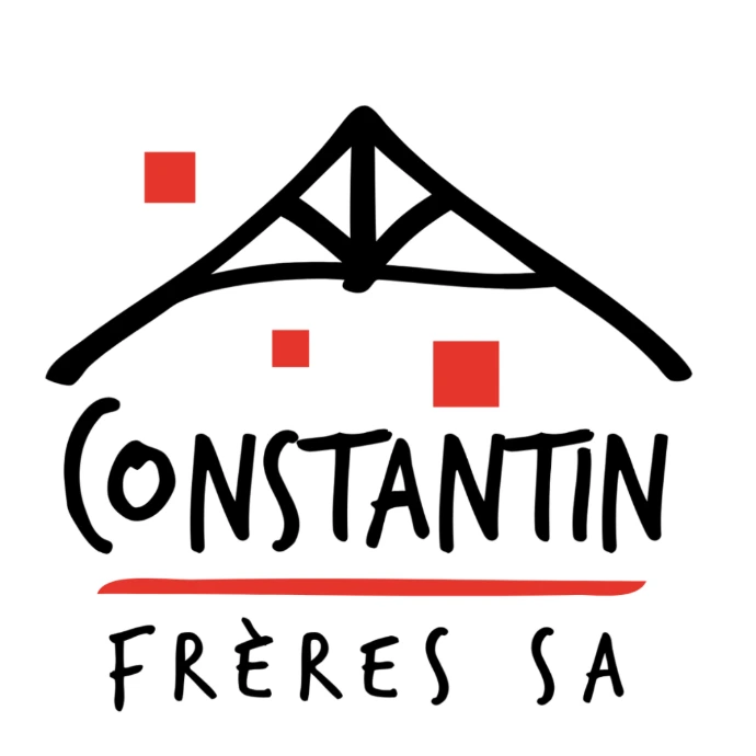 Logo constantin frères, menuiserie, charpente, cuisine sur mesure, meubles sur mesure